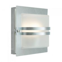 Bern kinkiet zewnętrzny 3.9W LED 230V ocynk/mleczny klosz
